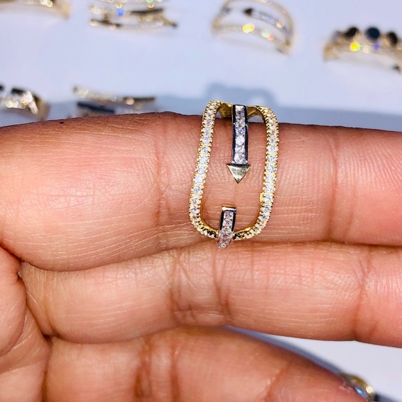 14k solid gold NOT PLATED Free Appraisal custom made designs never seen before - Picture 1 of 3